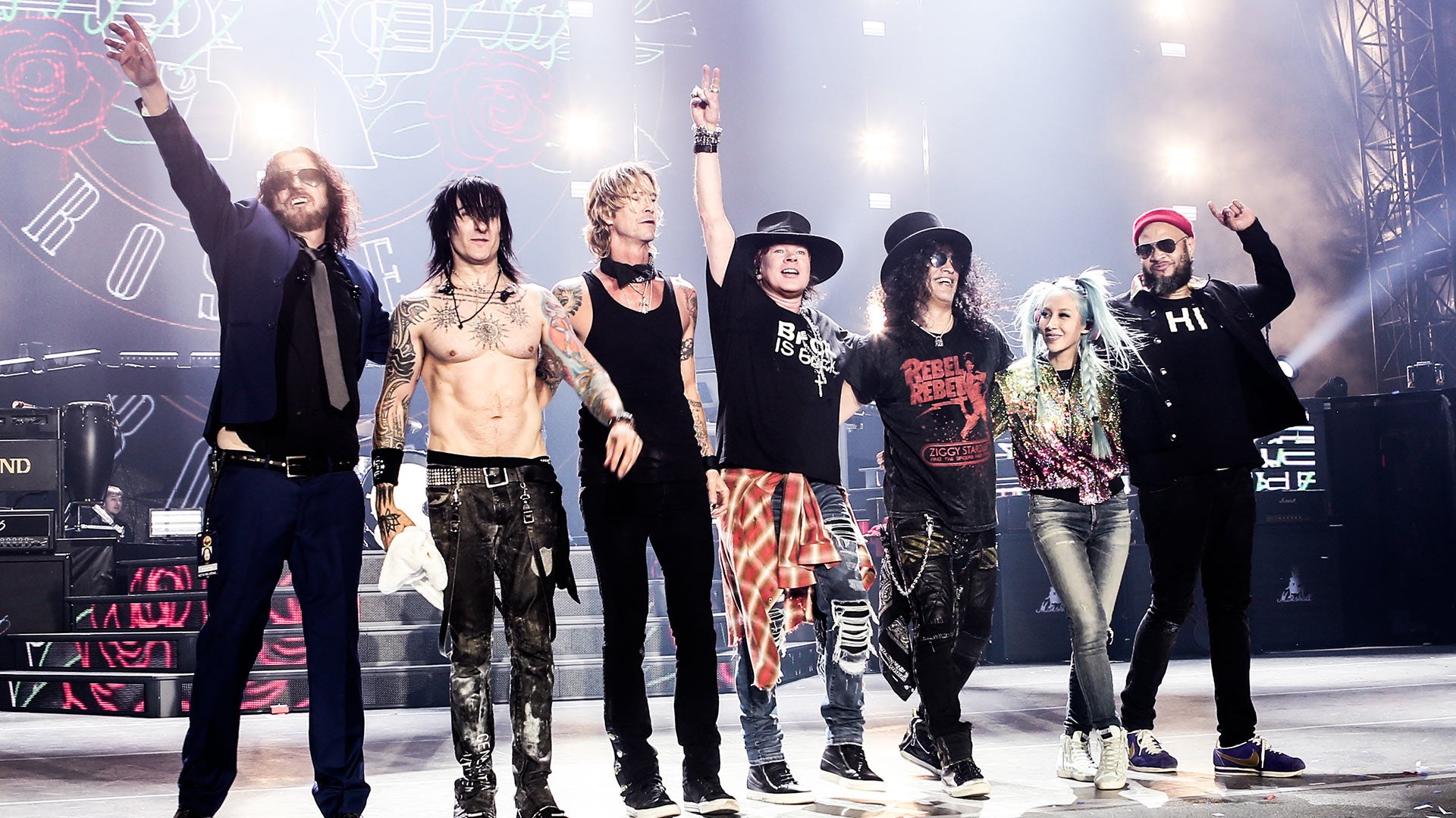 Guns N' Roses Concert, Budapest Aréna, 19 July