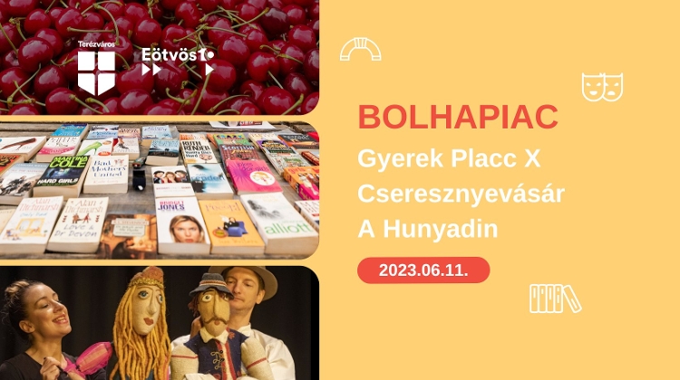 Kids’ Day & Cherry Market, Hunyadi Square Market Budapest, 11 June