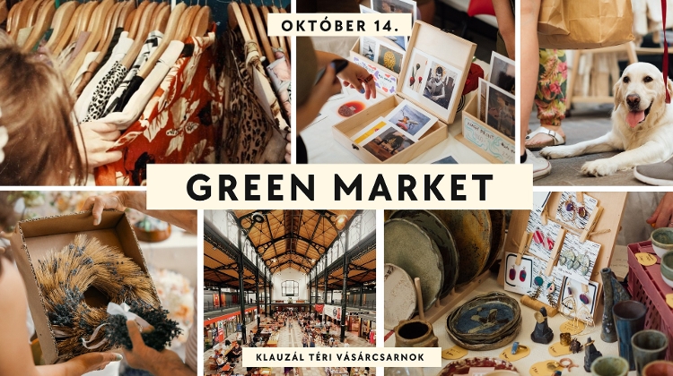 Green Market, Klauzál tér Budapest, 14 October