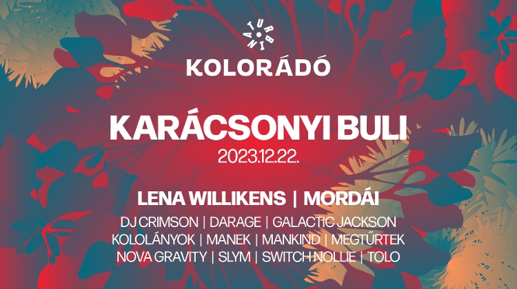 Kolorádó Xmas Party, Turbina Cultural Center Budapest, 22 December