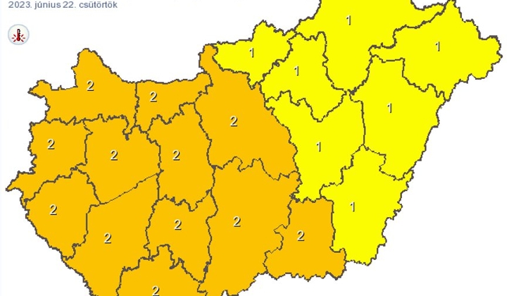 Heat Alert Issued in Hungary Until Friday