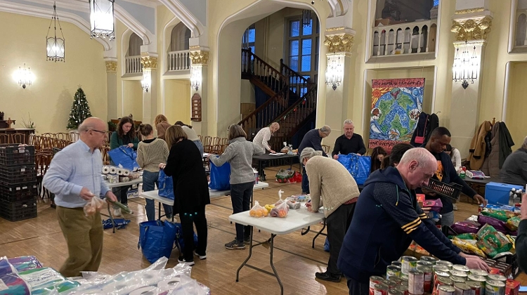 Introducing 'The Food Bank for Ukrainian Refugees' in Budapest