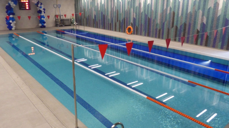 Brand New Swimming Pool Opens At Britannica International School in Budapest