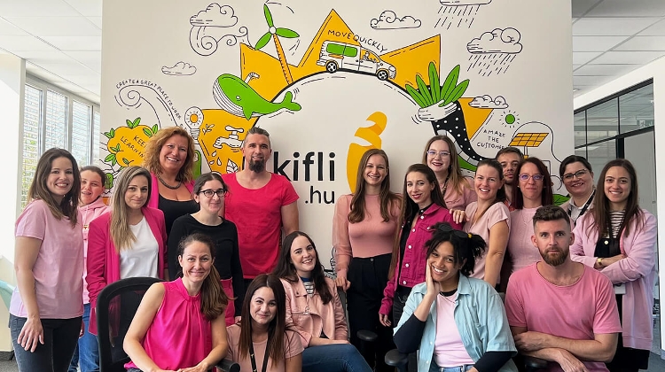 Mushrooms in Pink Packaging in the Offer of Kifli.hu