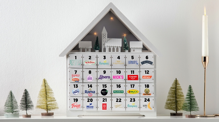 Online Advent Calendar at Kifli.hu With a Different Offer in the Windows Every Day