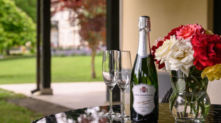 Tokaji Organic Furmint Sparkling Wine Extra Brut 2019 by Gróf Degenfeld Wine Estate in Hungary