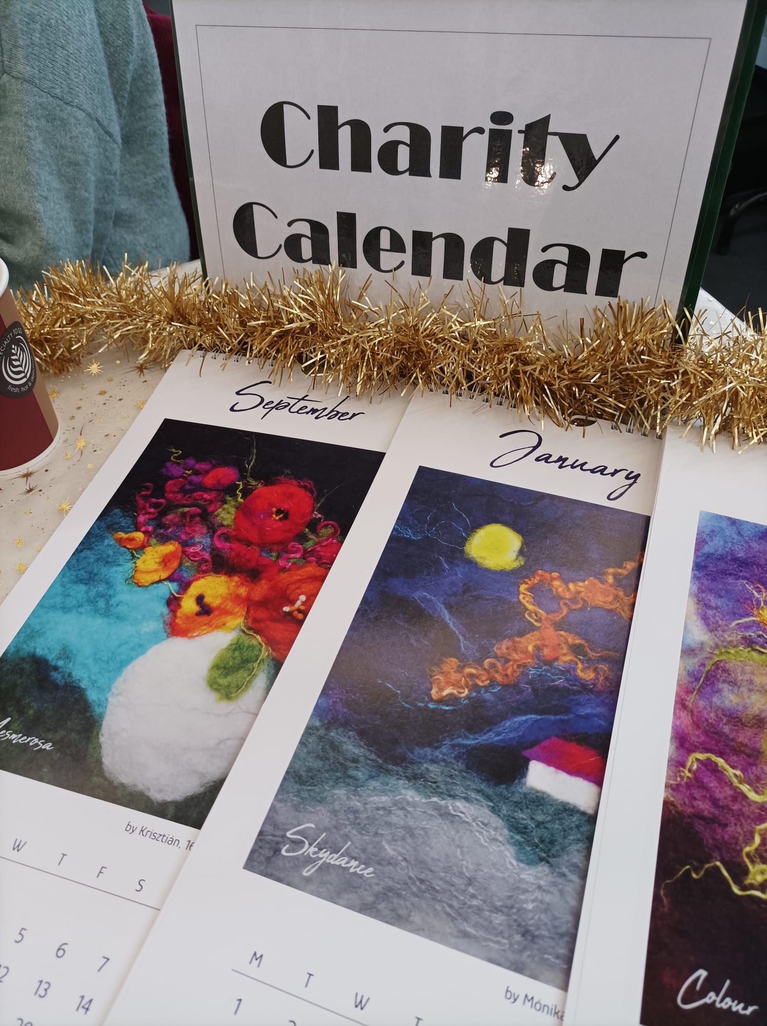 HeartfeltEnglish Charity Calendar Available in Hungary