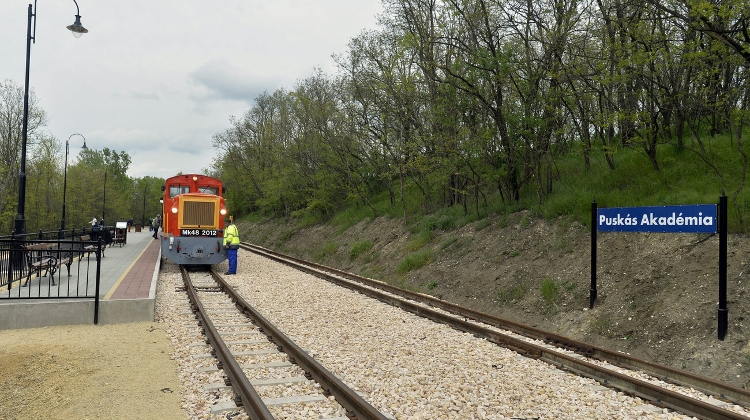 Magyar Books Whole Train on Light Railway in Orbán’s Hometown of Felcsút