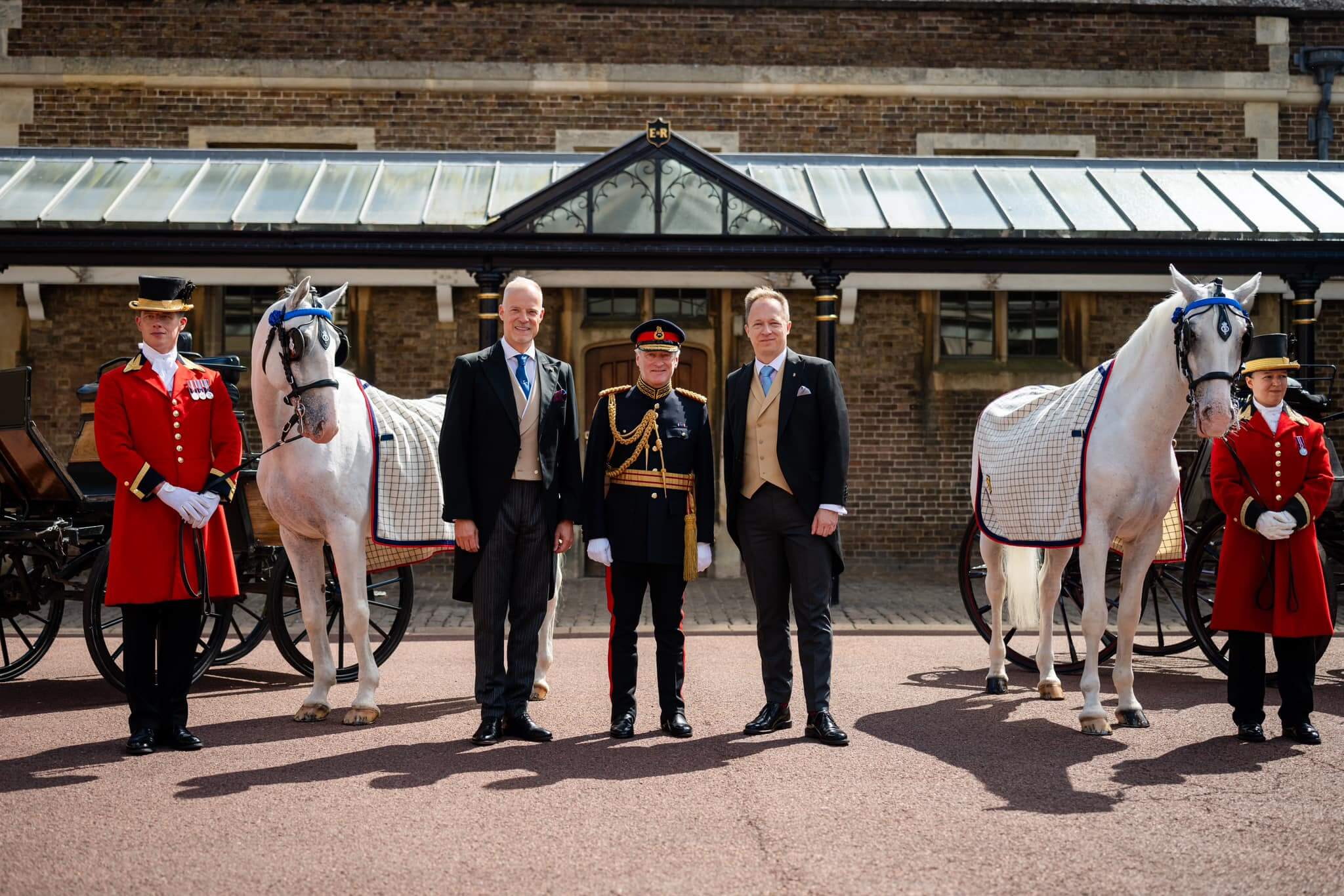 Gift Studs: “Hungarian Horses at Service of British Royal Family!”