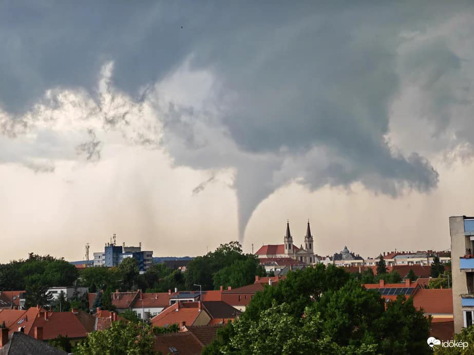 Tornado Wreaks Havoc in Hungary's Vas County