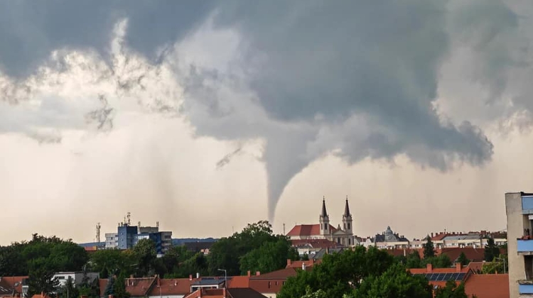 Tornado Wreaks Havoc in Hungary's Vas County Tornado Wreaks Havoc in Hungary's Vas County