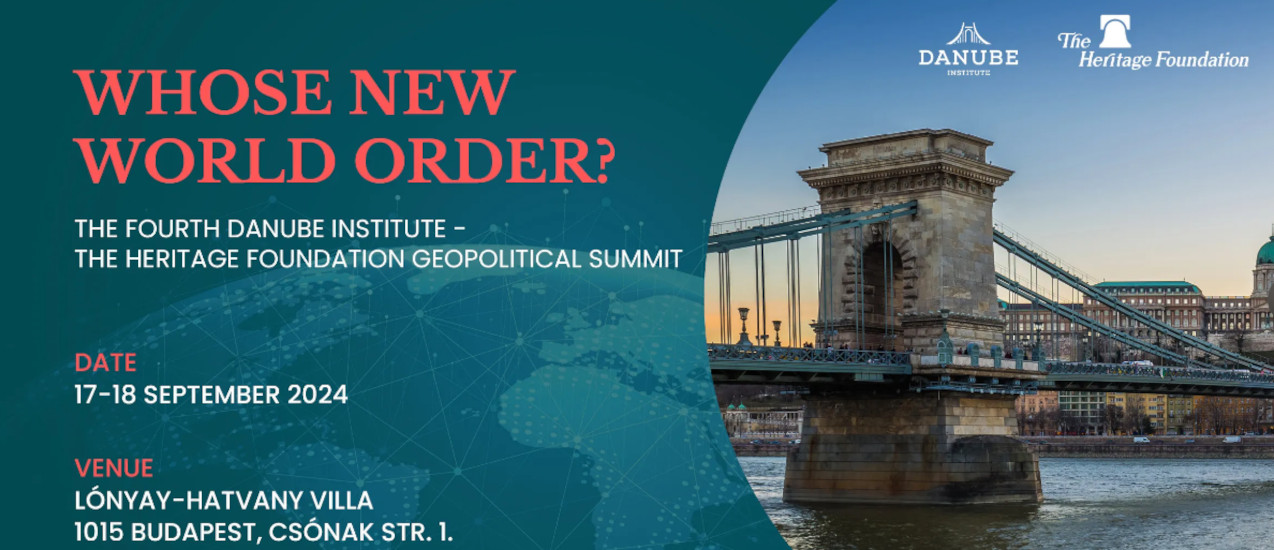 New World Order: Budapest to Host Geopol. International Conference in September