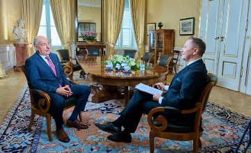 Tények Exclusive Interview with Dr. Tamás Sulyok, President of Hungary