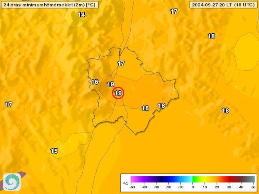 Dawn Heat Record Broken in Budapest on Friday