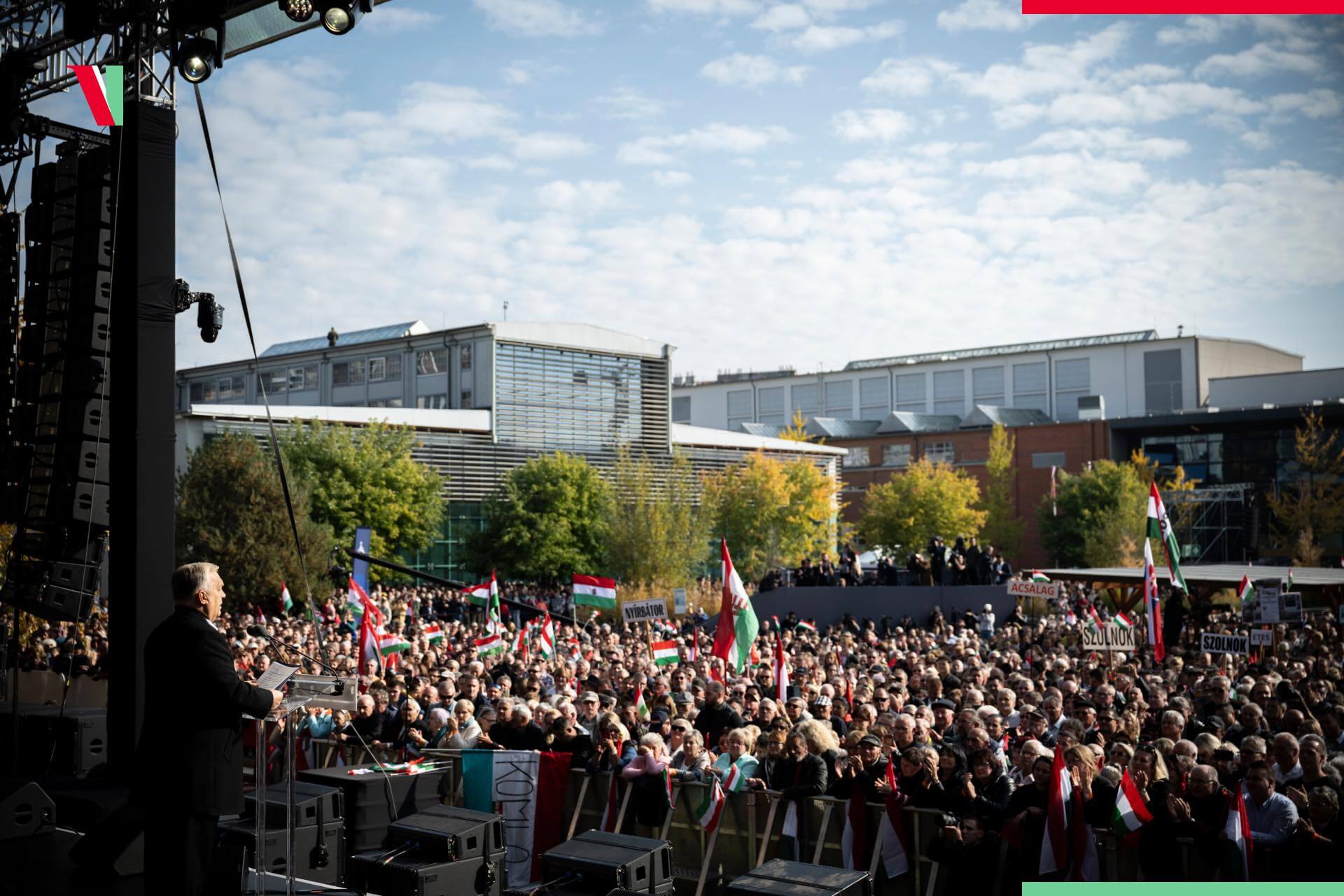 Brussels Wants to Plant Puppet Government in Hungary, Says Orbán at October 23 Speech