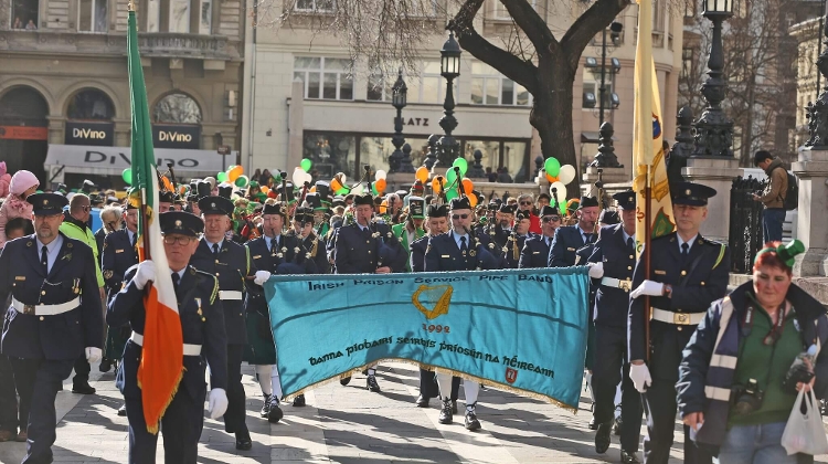 St Patrick's Day Parade, Budapest, 17 March