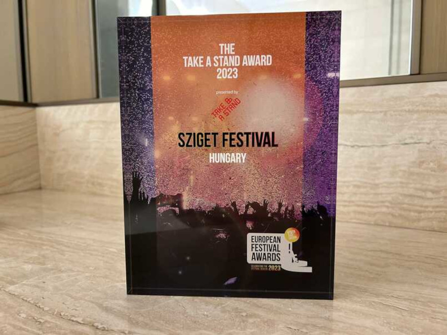 Sziget Festival Budapest Honored With 'Take A Stand' Award at European Festival Awards
