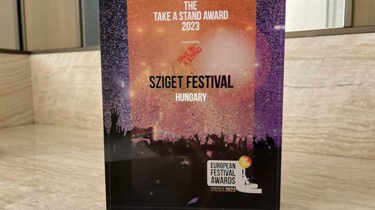 Sziget Festival Budapest Honored With 'Take A Stand' Award at European Festival Awards