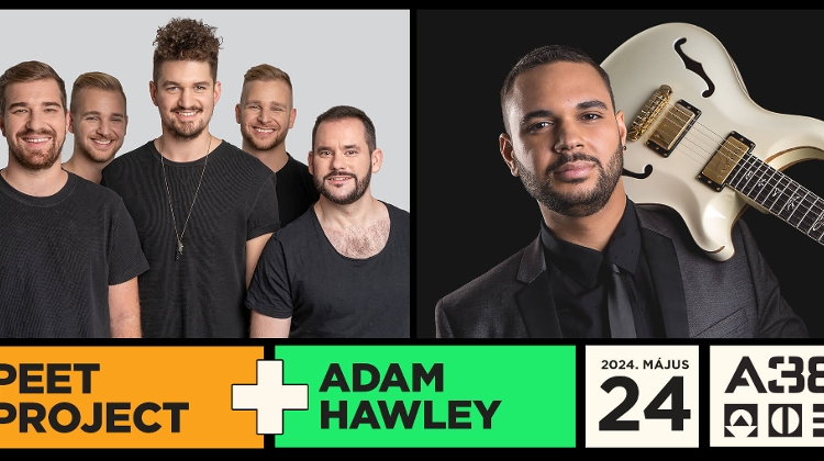 Peet Project + Adam Hawley concert, A38 Ship Budapest, 24 May