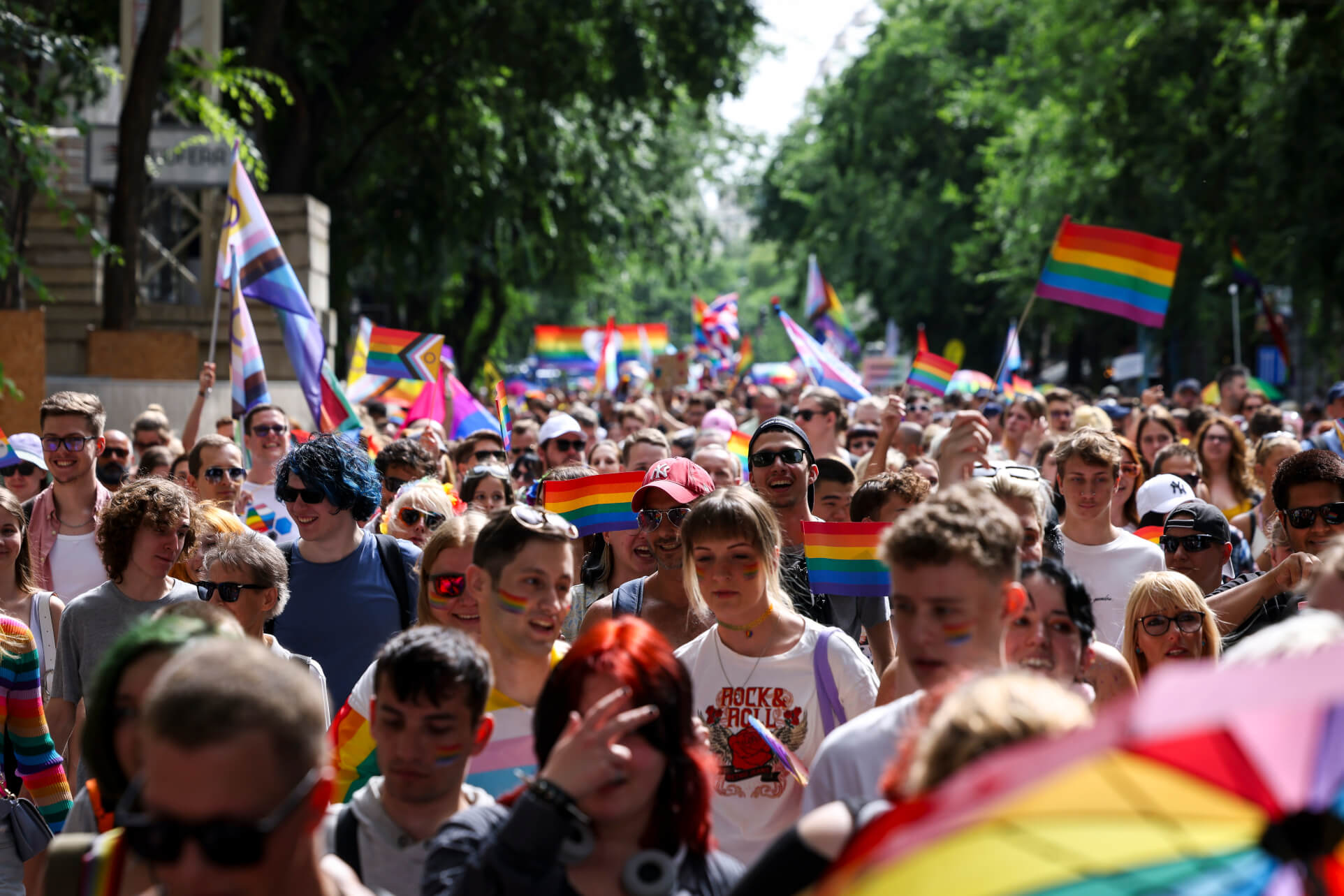 Watch: Pride March Held in Budapest, Amid Counter-Demos