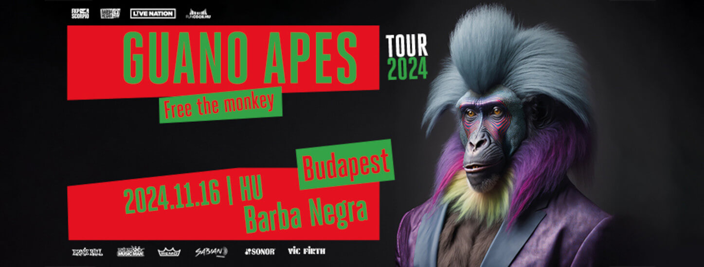 Guano Apes, Barba Negra Red Stage Budapest, 16 November