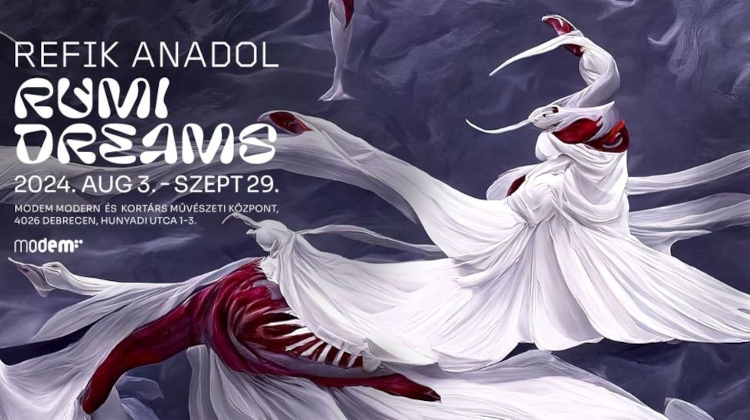 Anadol's Rumi Dreams on Display at MODEM in Debrecen Until 29 Sept.