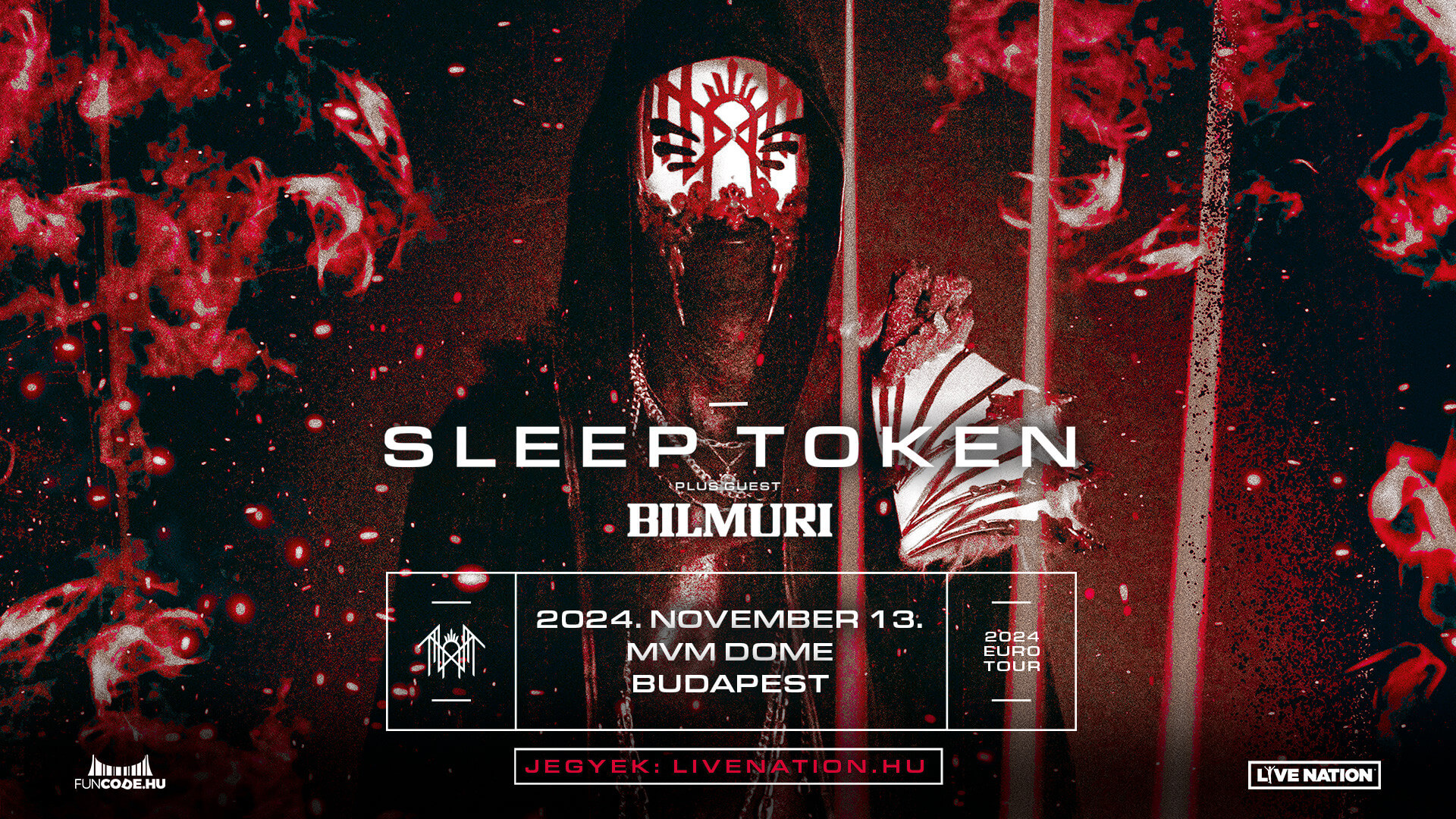 Sleep Token, MVM Dome Budapest, 13 November