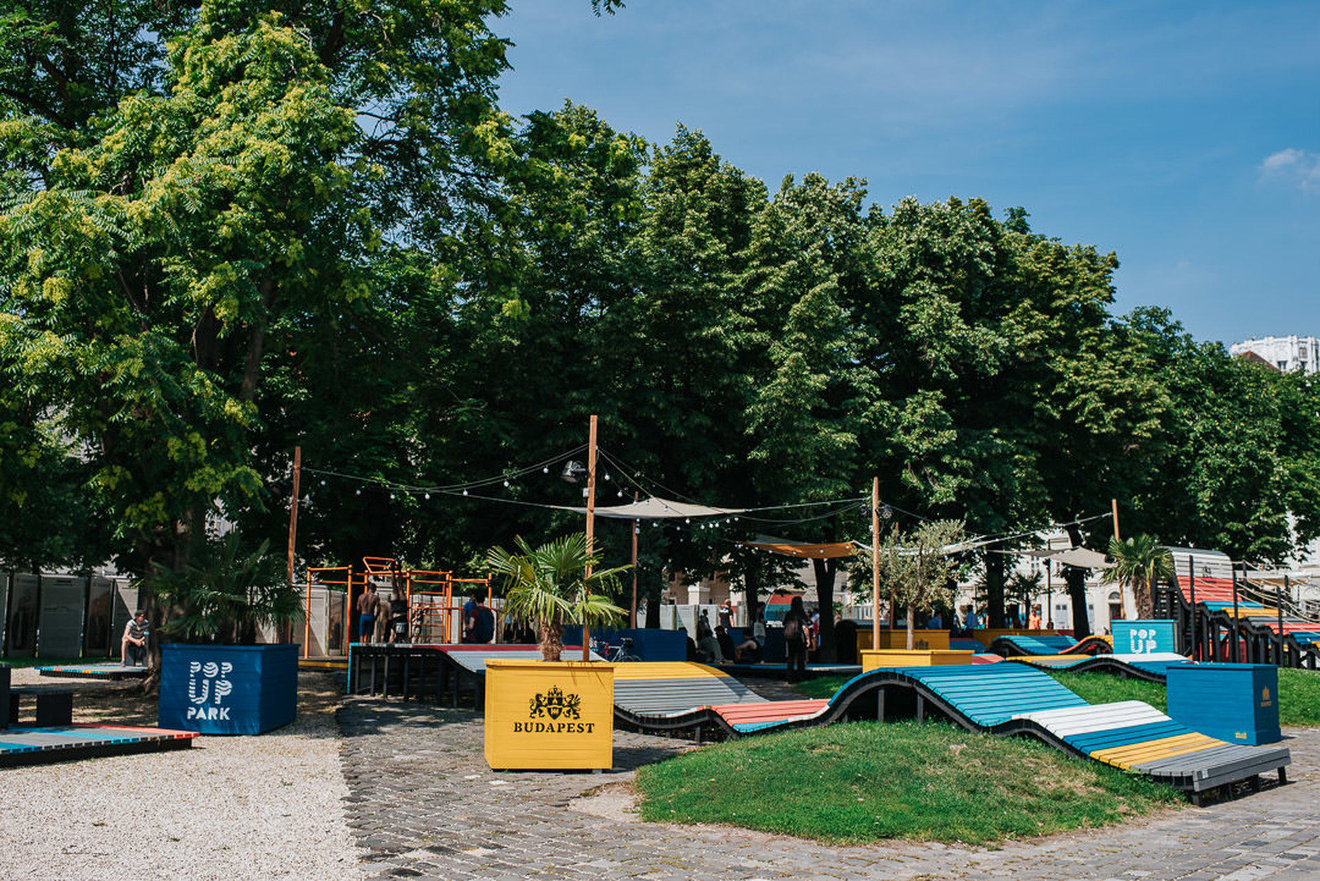 Free Parties Ahead This Autumn in Budapest's City Hall Pop-Up Park