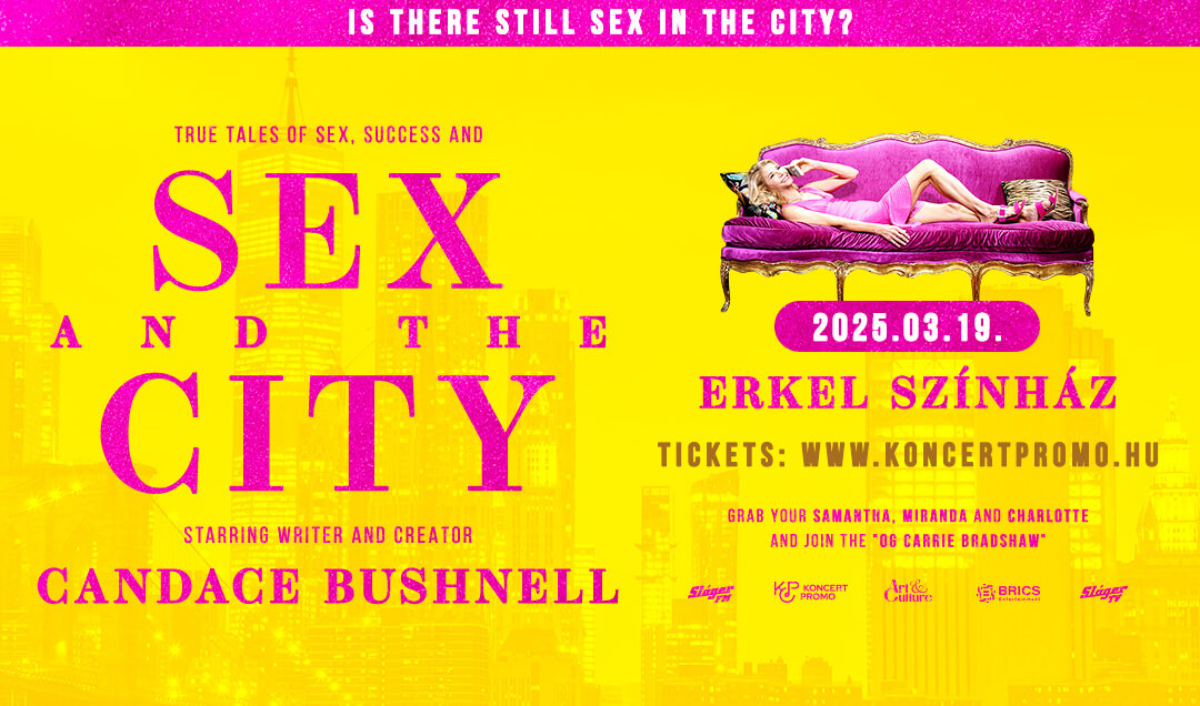 Candace Bushnell: 'Sex and the City', Erkel Theatre in Budapest, 19 March 2025