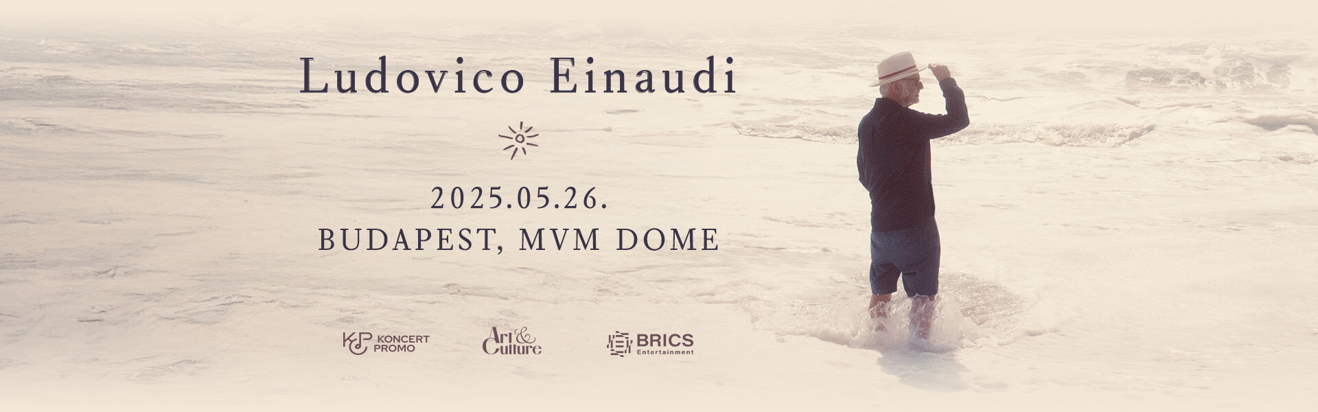 Ludovico Einaudi, MVM Dome, Budapest 26 May 2025