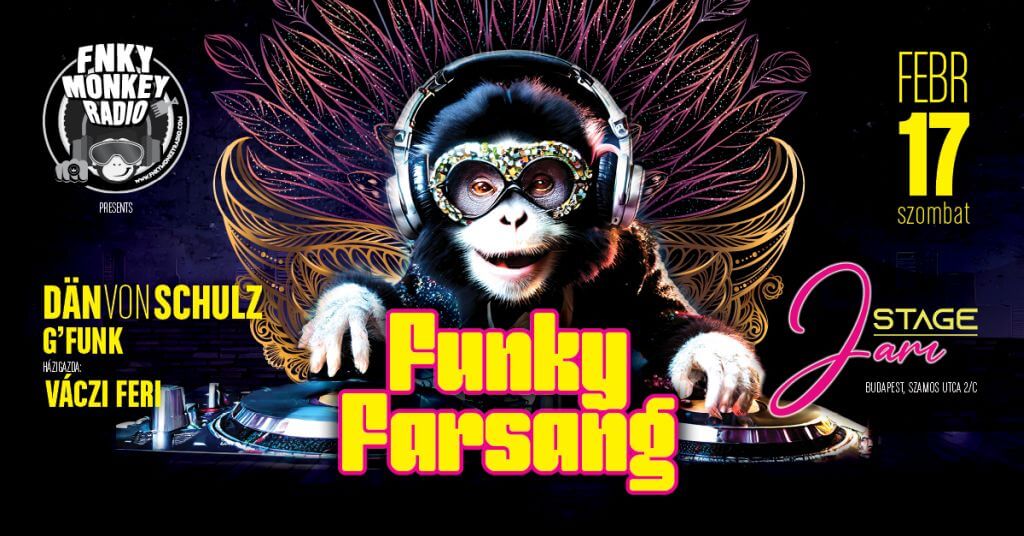 Funky Monkey-Dan Von Schulz, Jam Stage Bar Budapest, 17 February