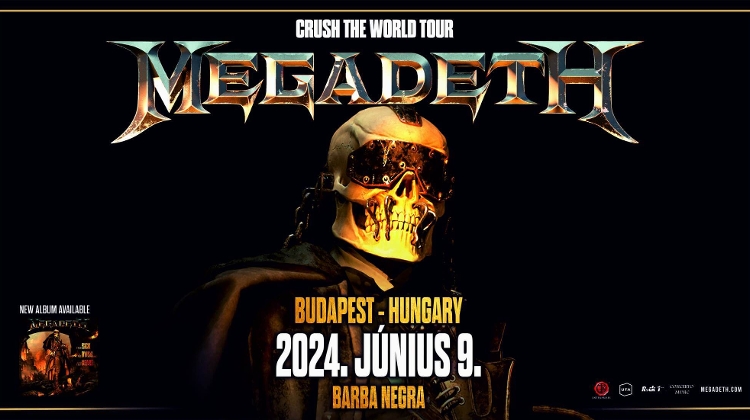 Megadeth, Barba Negra Budapest,  9 June