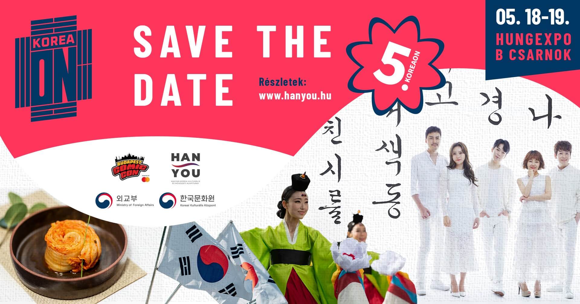 KoreaON Cultural Festival, Hungexpo Budapest, 18 - 19 May