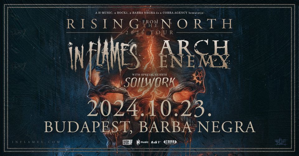 In Flames & Arch Enemy, Barba Negra Budapest, 23 October
