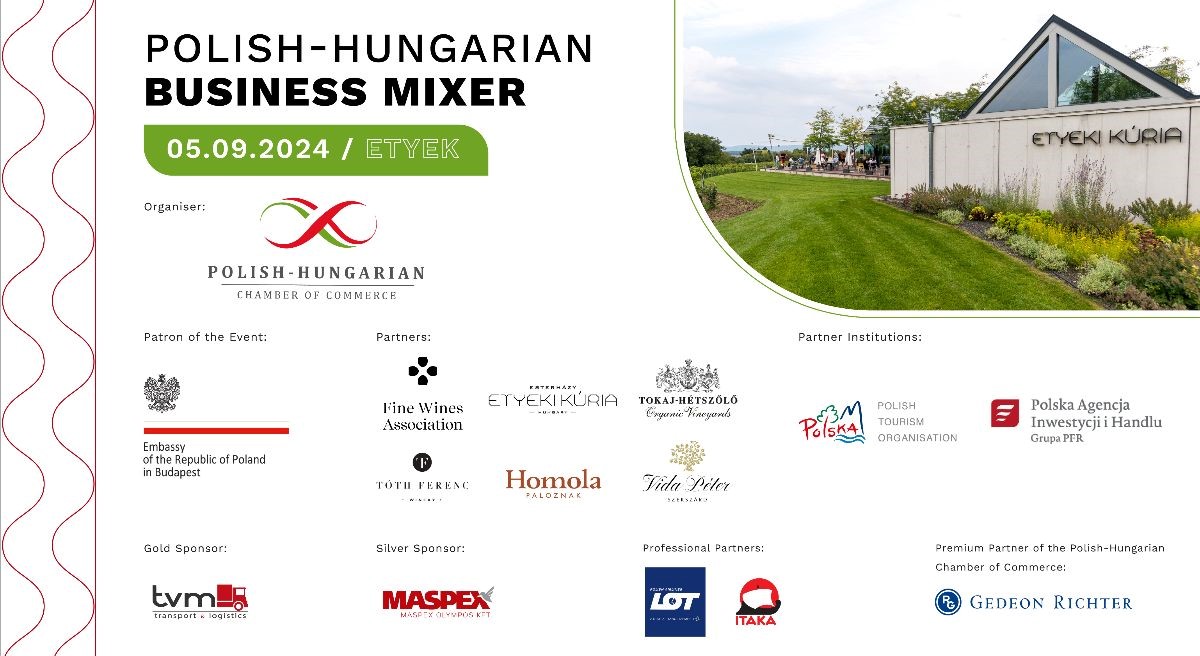 Polish-Hungarian Business Mixer, Etyek, 5 September