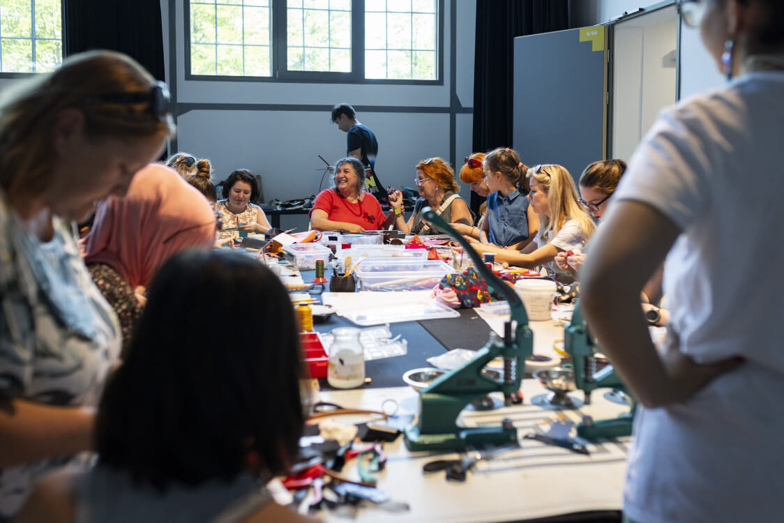 Romani Design Jewellery Making Workshop, Millenáris Budapest, 19 August