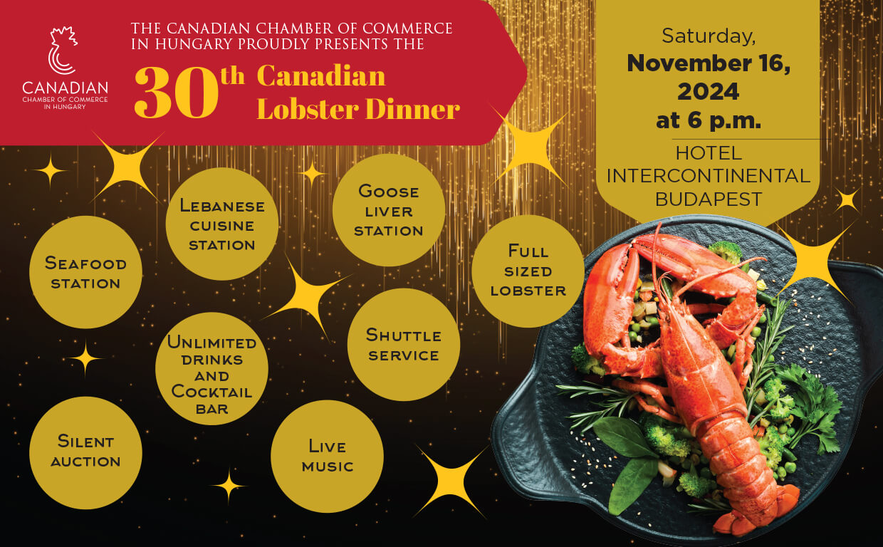 30th Canadian Lobster Dinner, Hotel InterContinental Budapest, 16 November