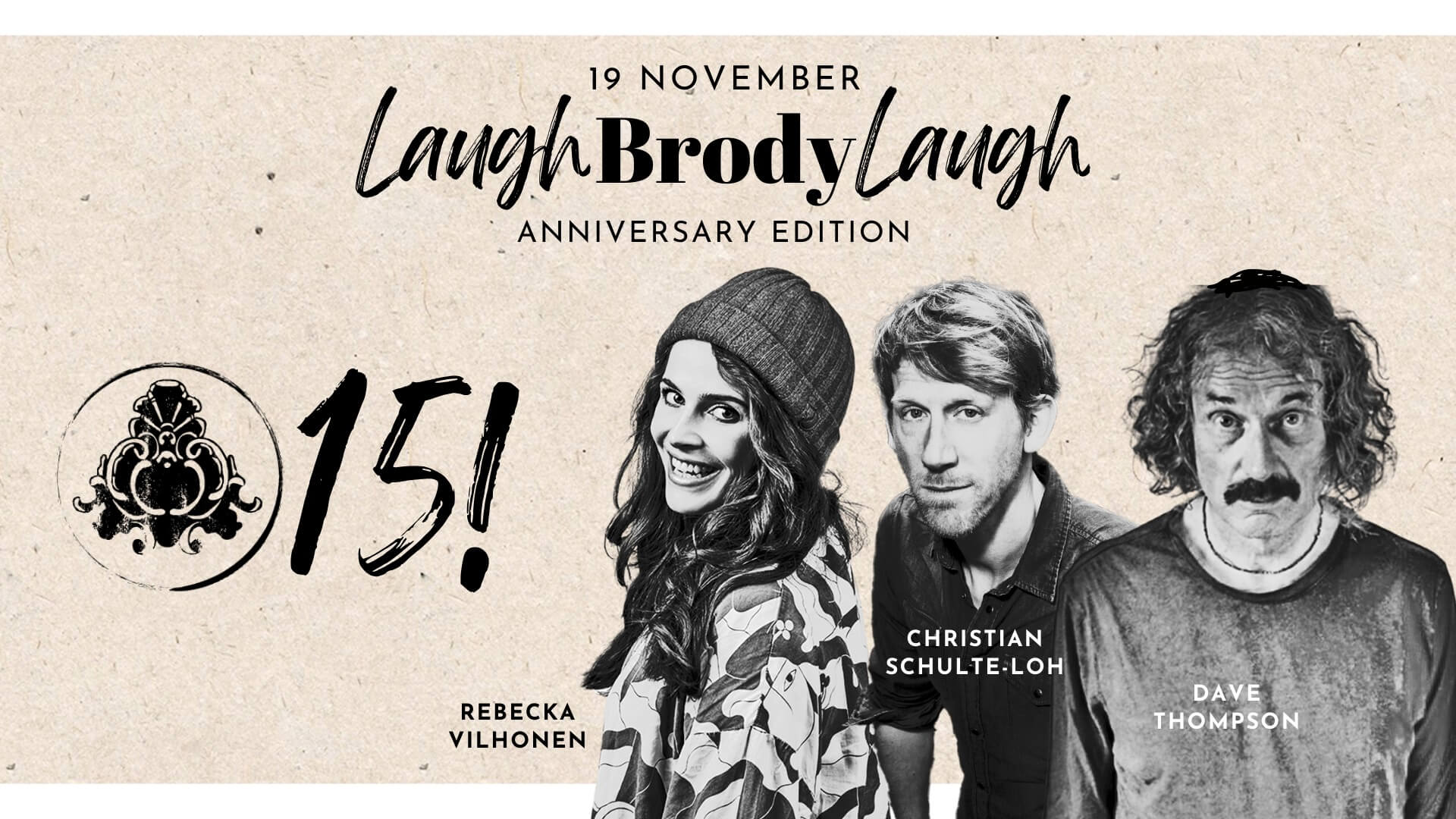 Laugh Brody Laugh, Brody House Budapest, 19 November