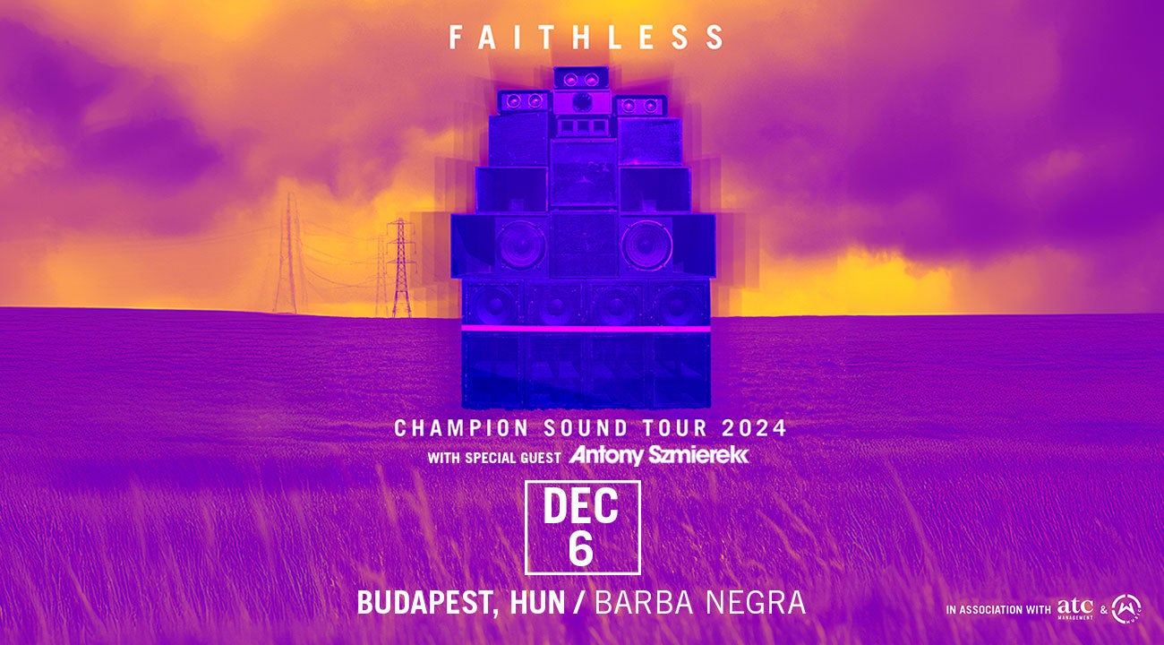 Faithless, Barba Negra Red Stage Budapest, 6 December