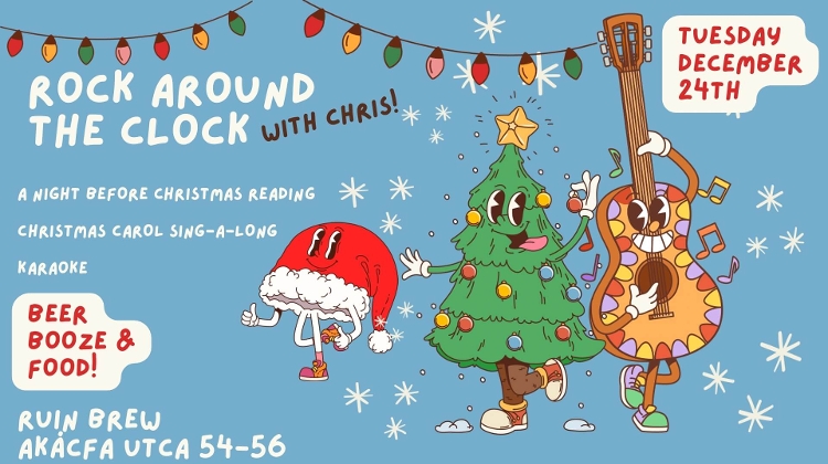 A Very Ruin Brew Christmas Eve, Ruin Brew Budapest, 24 December