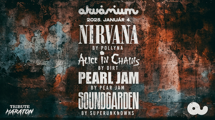 Grunge Marathon: Superunknowns, Dirt, Pollyna, Pear Jam, Akvárium Club Budapest