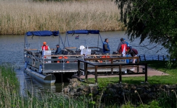 Two New Ferries Allow Cyclists to Cross Lake Tisza in Hungary