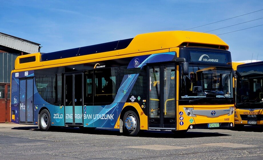 Volánbusz Wins Aid to Run Hydrogen Buses in Hungary