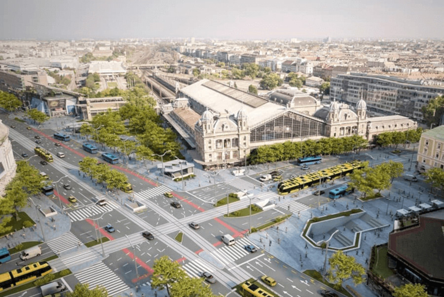 Transformation of Budapest’s Nyugati Tér Announced