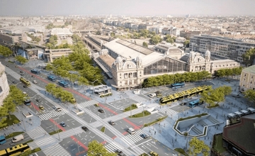Transformation of Budapest’s Nyugati Tér Announced