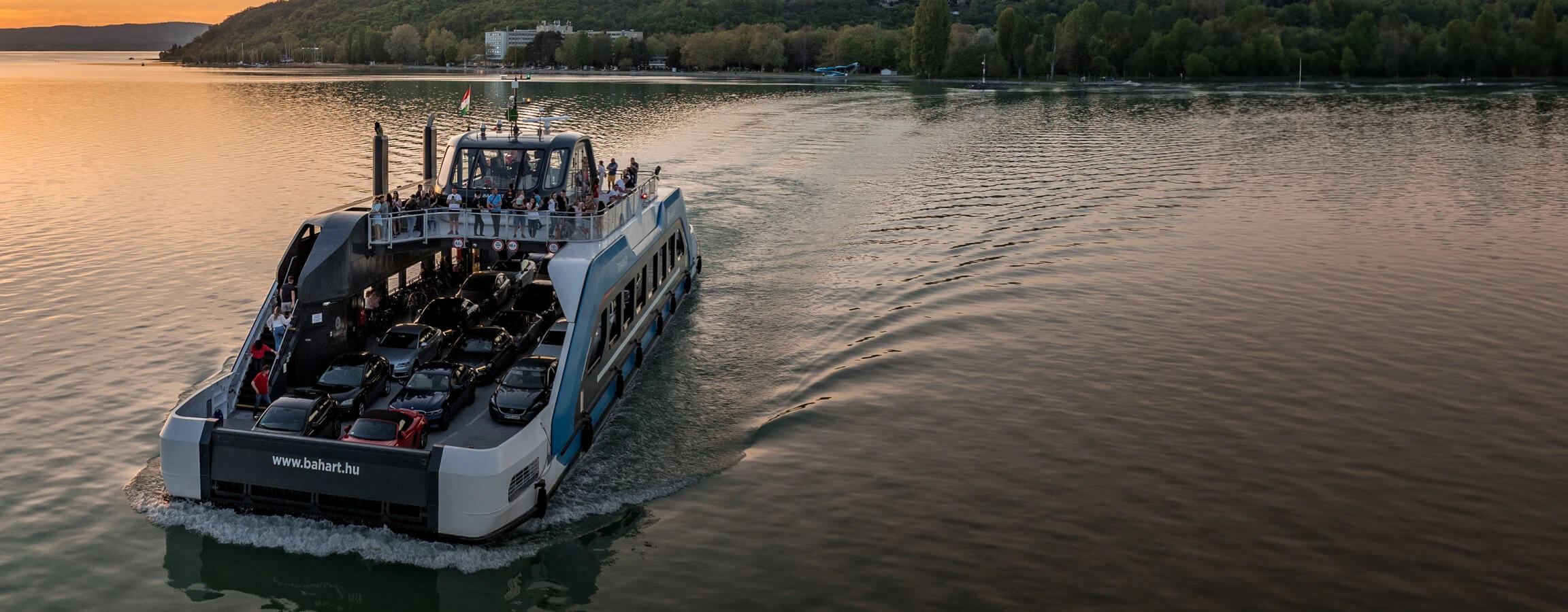 Lake Balaton Ferries Carried Many More Passengers This Summer