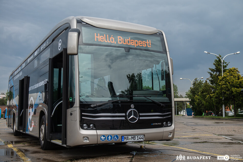 Budapest Tests New eCitaro Hydrogen Bus - Try it for Free Between 8 - 16 October