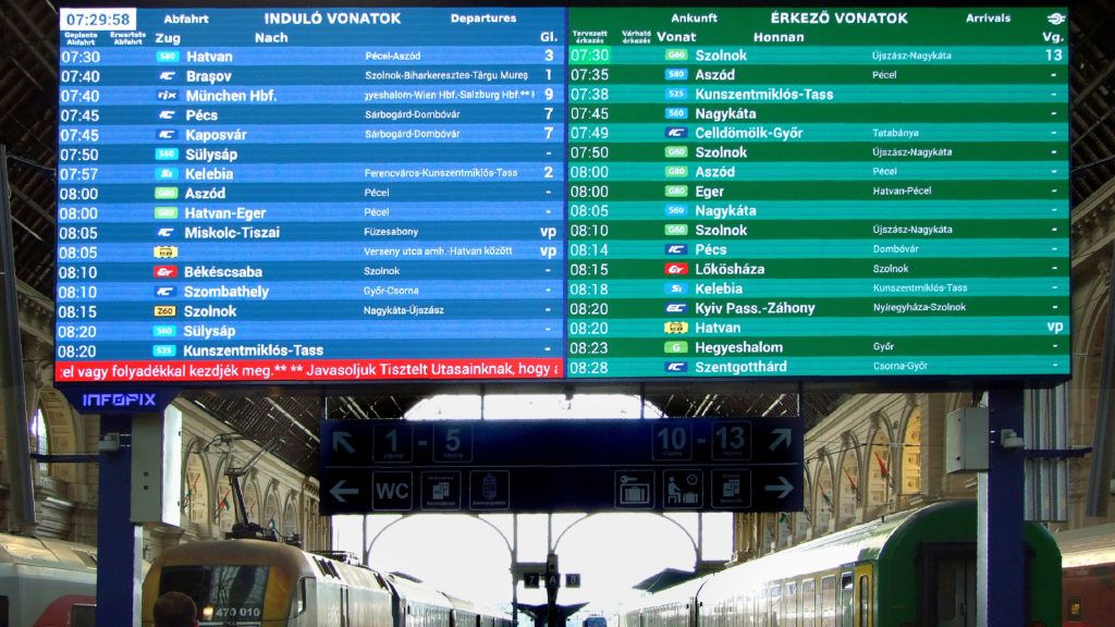 Following Record Late Train Data, Hungarian Railways Stops Reporting Punctuality Info