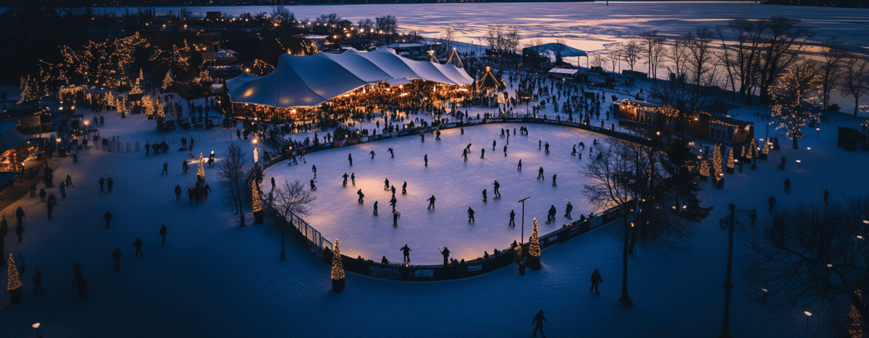 Huge Ice Rink & Special Winter Festival Await at Lake Balaton