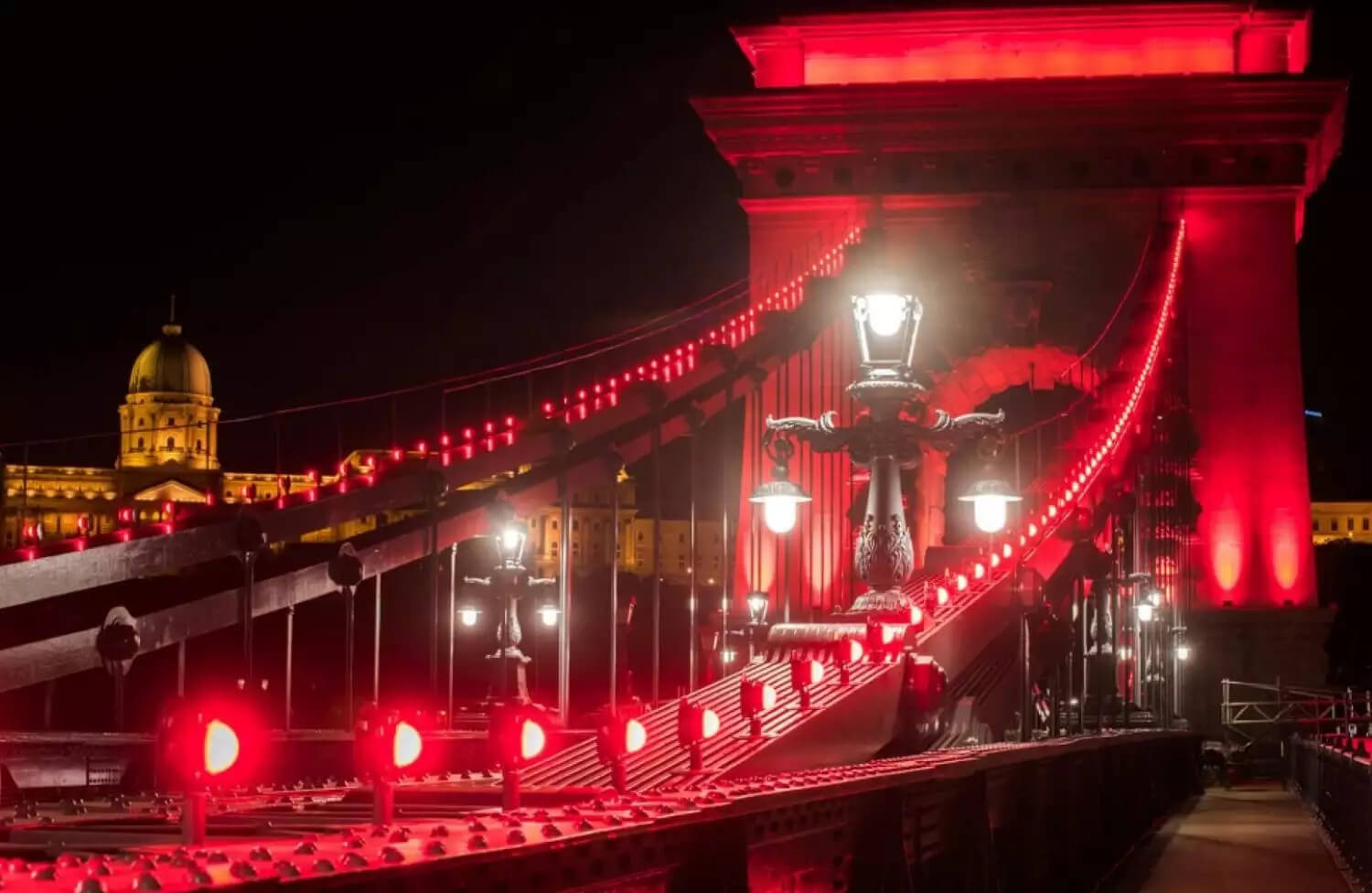 Why Chain Bridge Turned Red